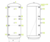 Picture of  Accumulation tank 500l KXT2, d650