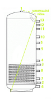 Picture of  Accumulation tank 800l MG1, d790